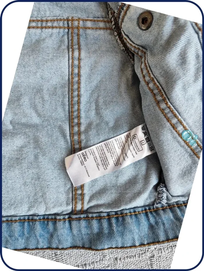 Veste en jeans mixte - photo numéro 2
