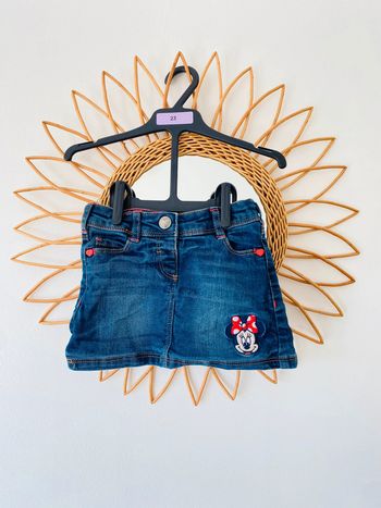 Jupe en jean Minnie 92 cm