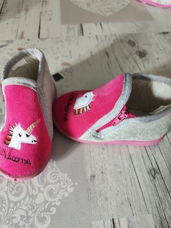 Chaussons licorne