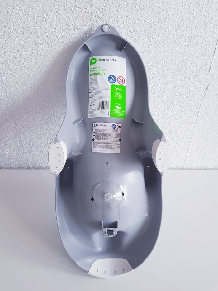 Premaman - Transat / siège de bain - Popotam - Gris - Neuf avec étiquette ! - photo numéro 3