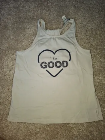 Débardeur blanc Okaidi 8 ans