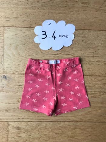 Short moulant tex 3-4 ans