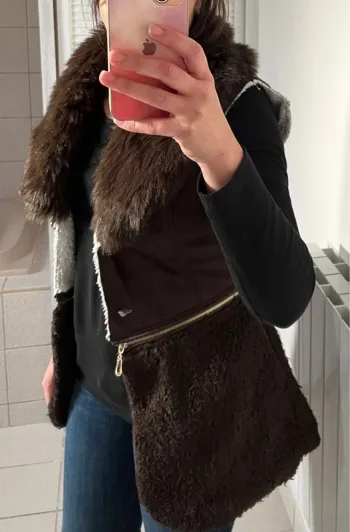 Jolie veste sans manches - transformable - taille 36