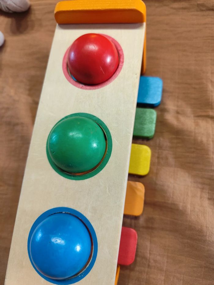 Jouet d'éveil tape tape marteau xylophone - photo numéro 2