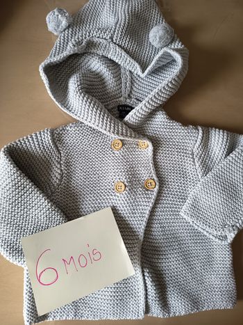 Gilet en maille 6 mois