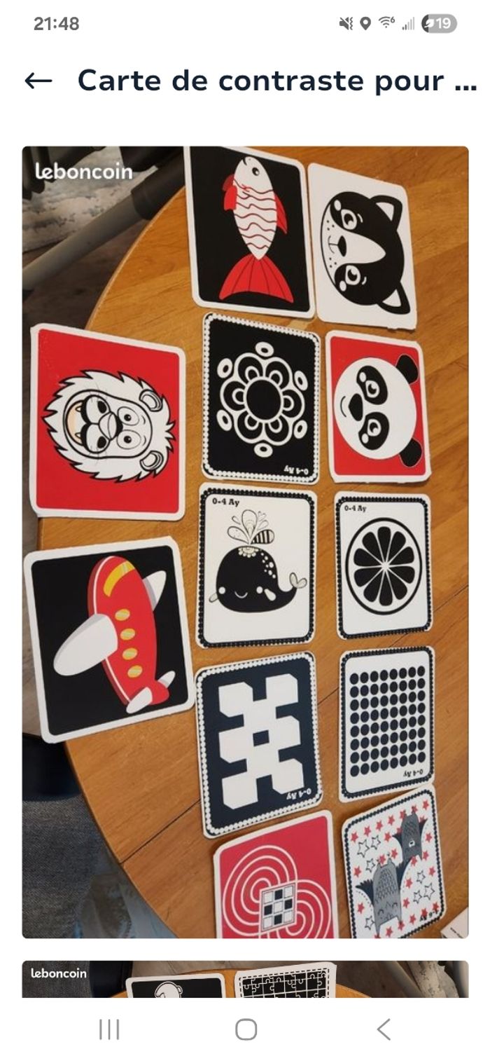 Carte pour bébé
