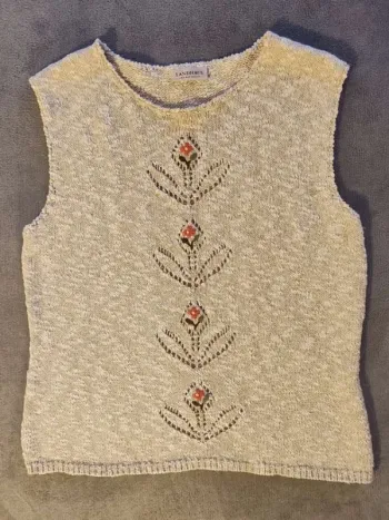 Pull sans manches Landhaus - Taille L - Neuf sans étiquette
