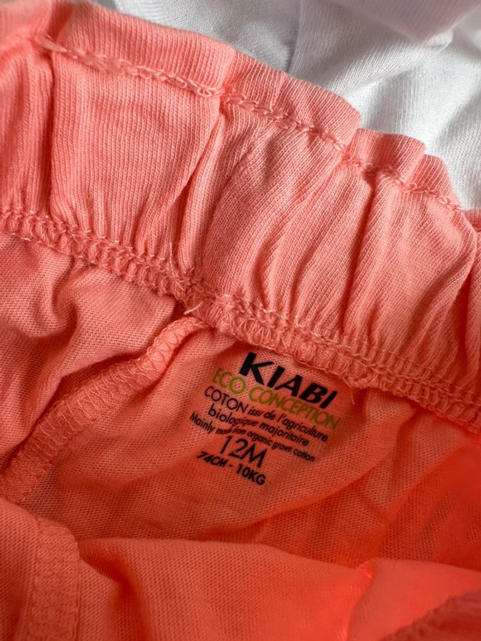 Ensemble short t-shirt Kiabi taille 9 mois - photo numéro 5