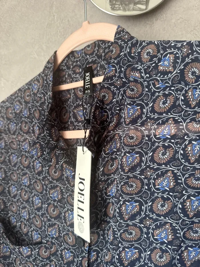 Chemise bleu marine taille S Joelle - photo numéro 7