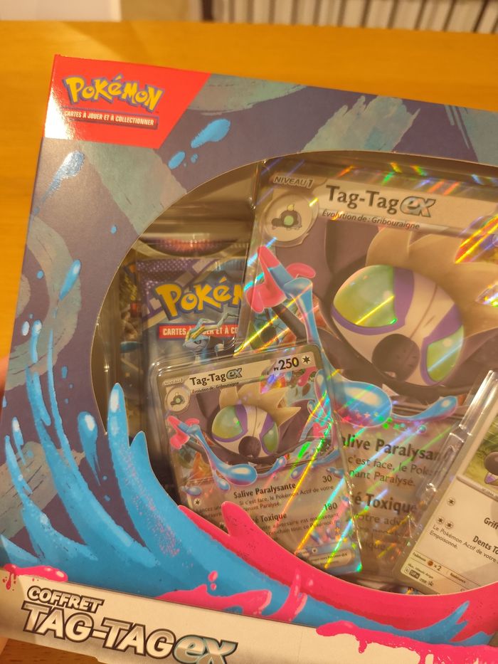 Lot coffrets cartes Pokémon Pokebox légendes azur Tag Tag ex - photo numéro 6