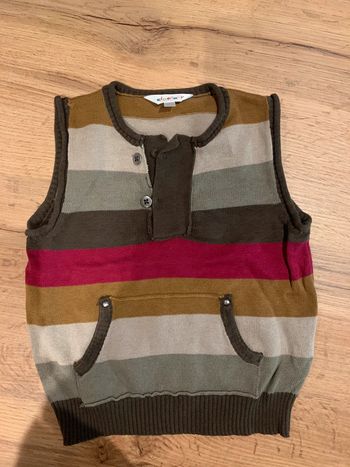 Pull sans manches garçon 2 ans kiabi