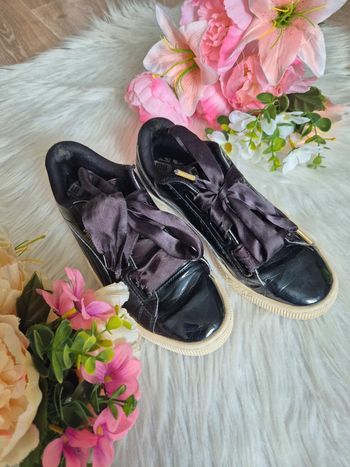 PUMA Femme Basket Heart Patent Wn'sT37