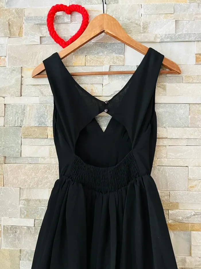Robe noire neuve chic et élégante femme blanco - photo numéro 7