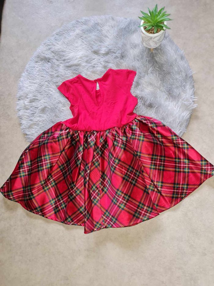 H&M Robe rouge fête fille 18 mois 2 ans - photo numéro 2