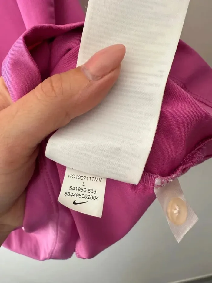 Polo Nike golf femme fushia taille L très bon état - photo numéro 6