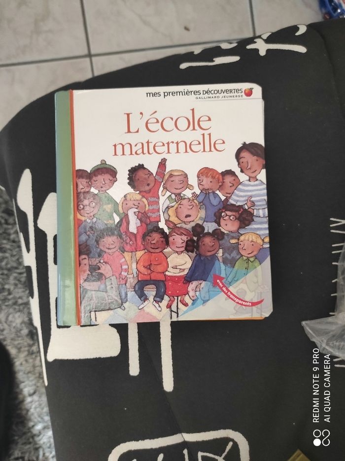 Livre l'école maternelle