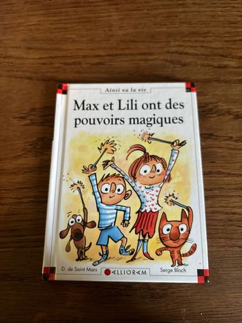 Livre Max, Max et Lily ont des pouvoirs magiques