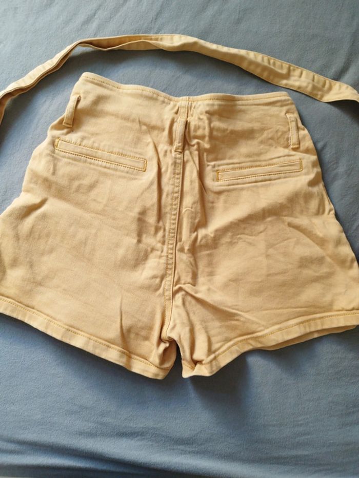 Short jaune bonobo taille 34 - photo numéro 4