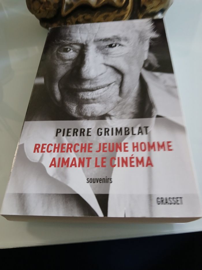 LIVRE RECHERCHE JEUNE HOMME AIMANT LE CINEMA DE PIERRE GRIMBLAT