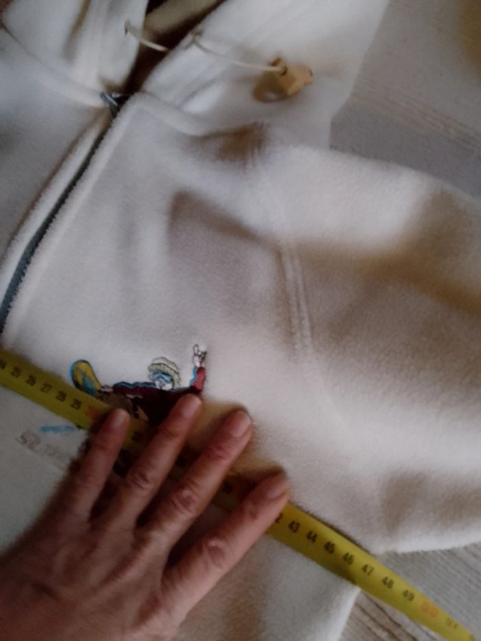 Gilet polaire à capuche ski - photo numéro 7