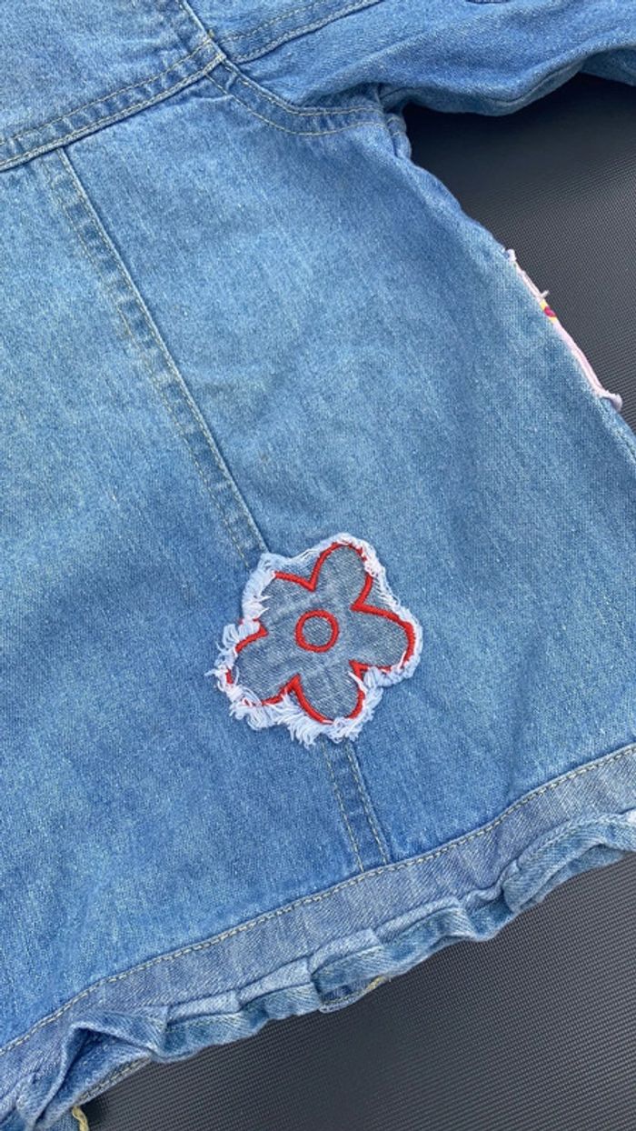 Veste en jean bébé fille vêtement taille 2 ans 24 mois enfant garde robe - photo numéro 7