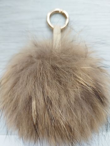 Porte clé pompon