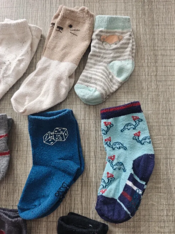 Lot de 8 paires de chaussettes 18/20 - photo numéro 3