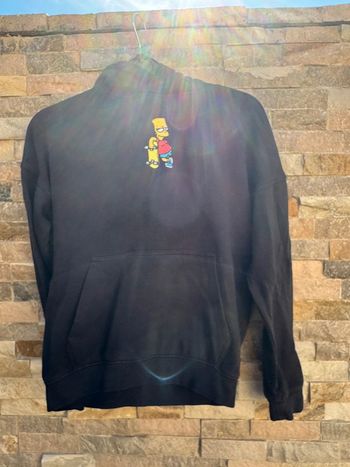 Sweat-shirt à capuche simpsons