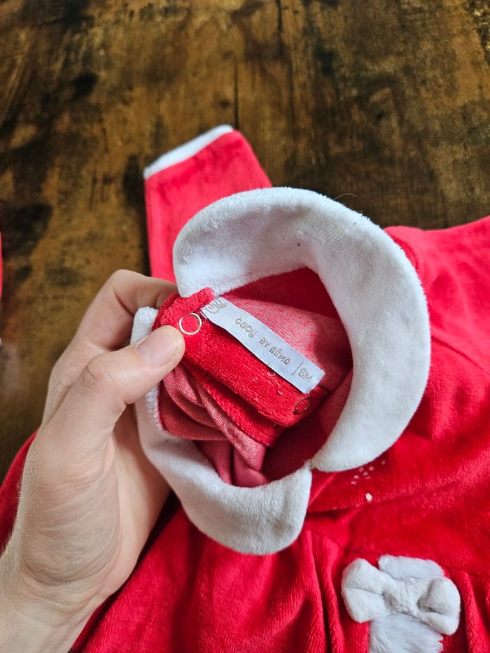 Pyjama de Noël avec sont bonnet - photo numéro 4