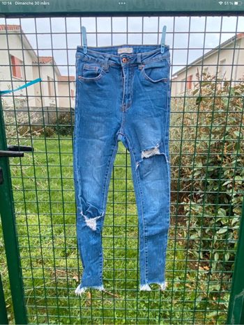 Jeans trouée
