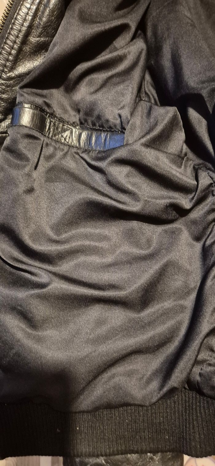 Blouson cuir véritable homme - photo numéro 4