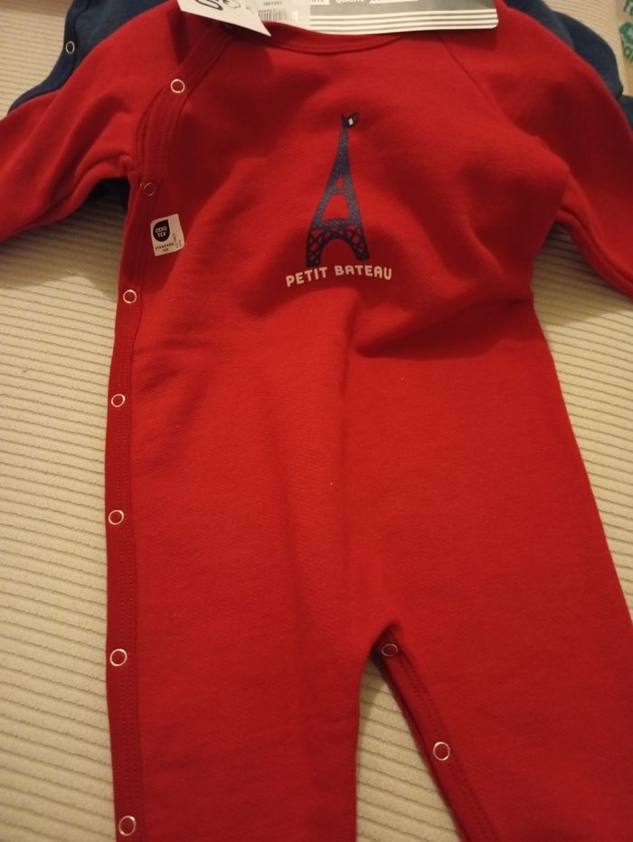 Pyjama petit bateau 6 mois neuf coton 100% bio à 18€