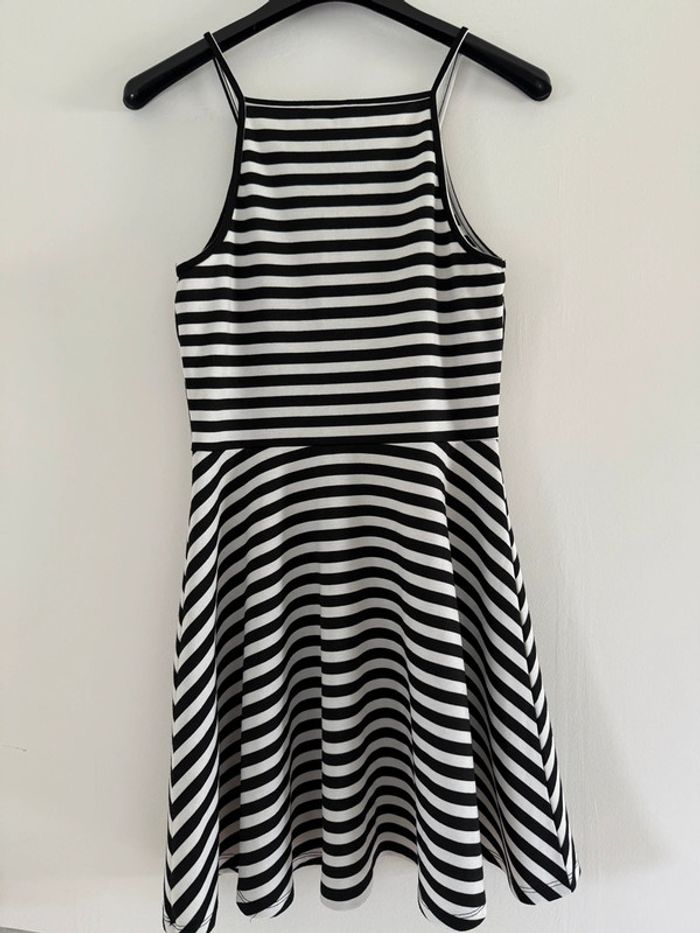 Robe patineuse rayée / Taille 38 - photo numéro 4