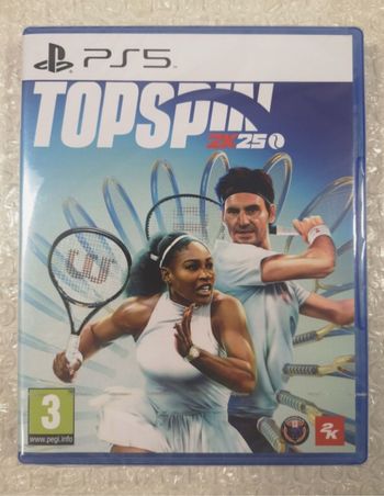 Top spin 25 ps5 neuf sous blister
