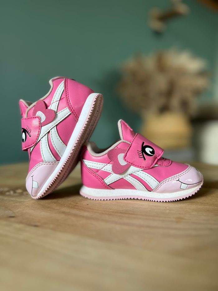Baskets Bébé Fille Reebok Rose Vif 💖 - photo numéro 2