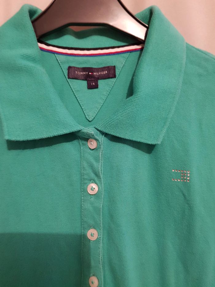 Polos tommy hilfiger taille 14ans - photo numéro 3