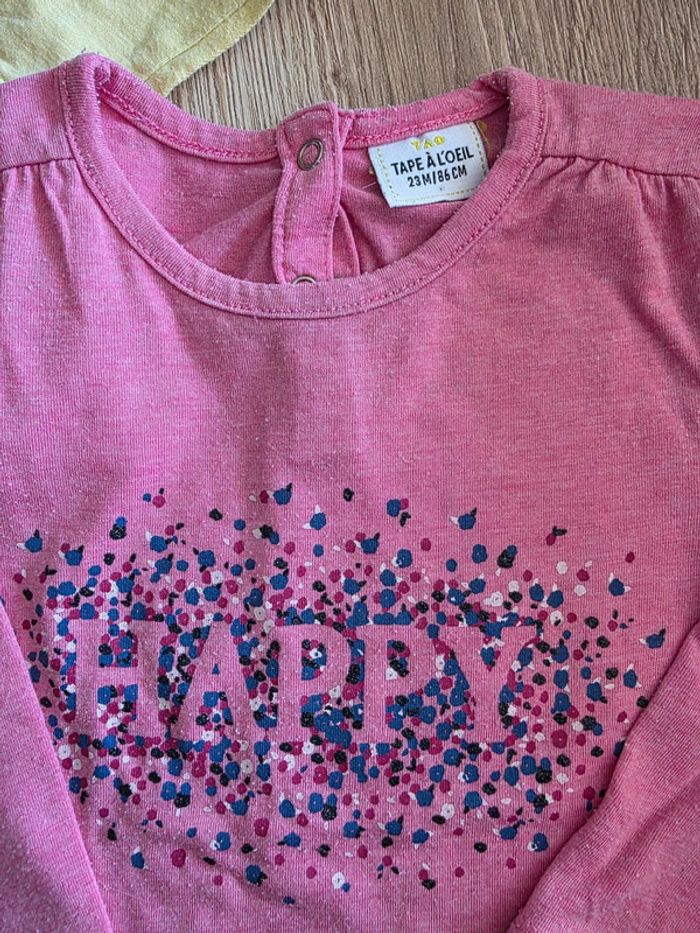 Lot de 2 t-shirts manches longues - photo numéro 3