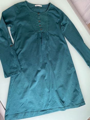 Tunique en Cotton vert émeraude
