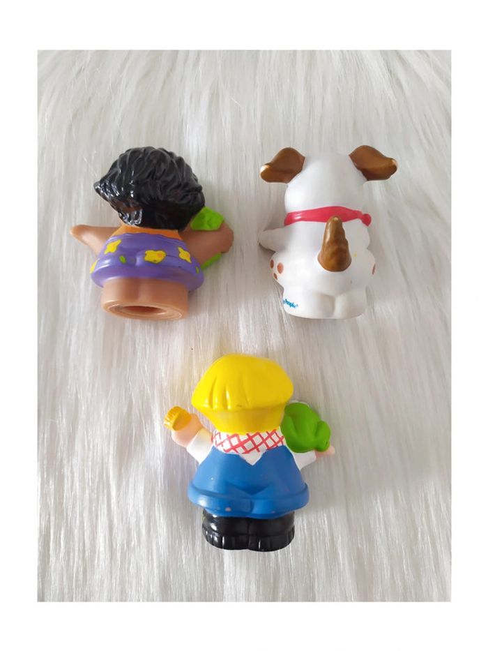 Lot de 3 figurines vintage Fischer Price Little People - photo numéro 2