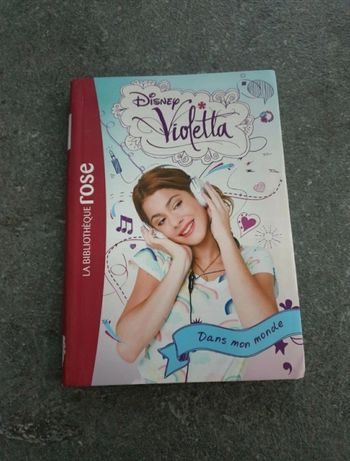 Livre Violetta, dans mon monde