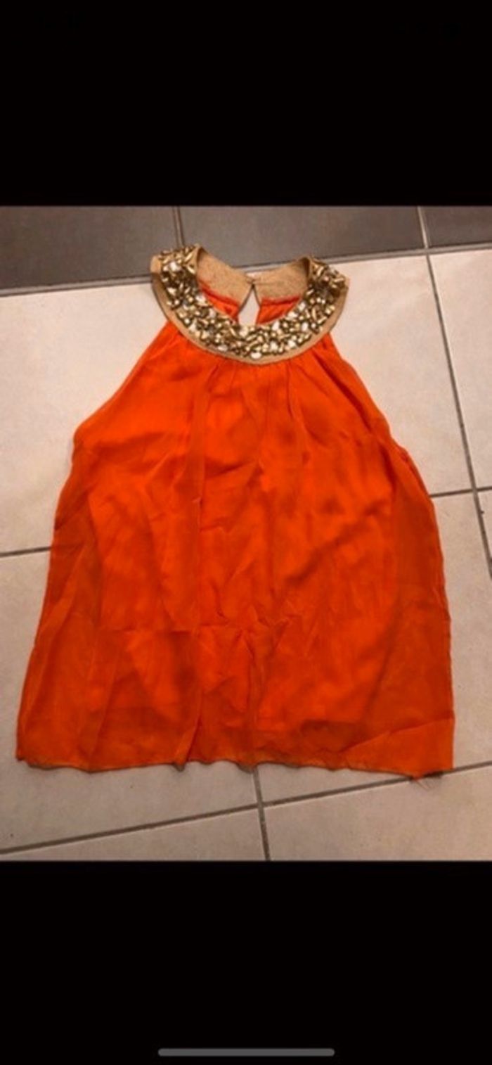 Débardeur corail - photo numéro 2