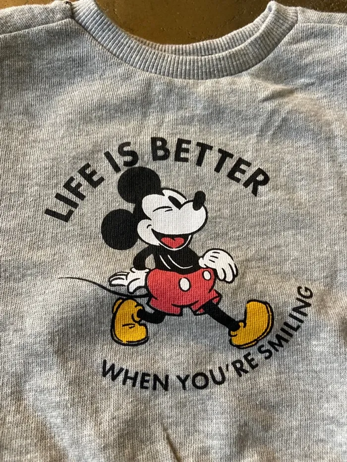 Pull Mickey 9mois - photo numéro 2