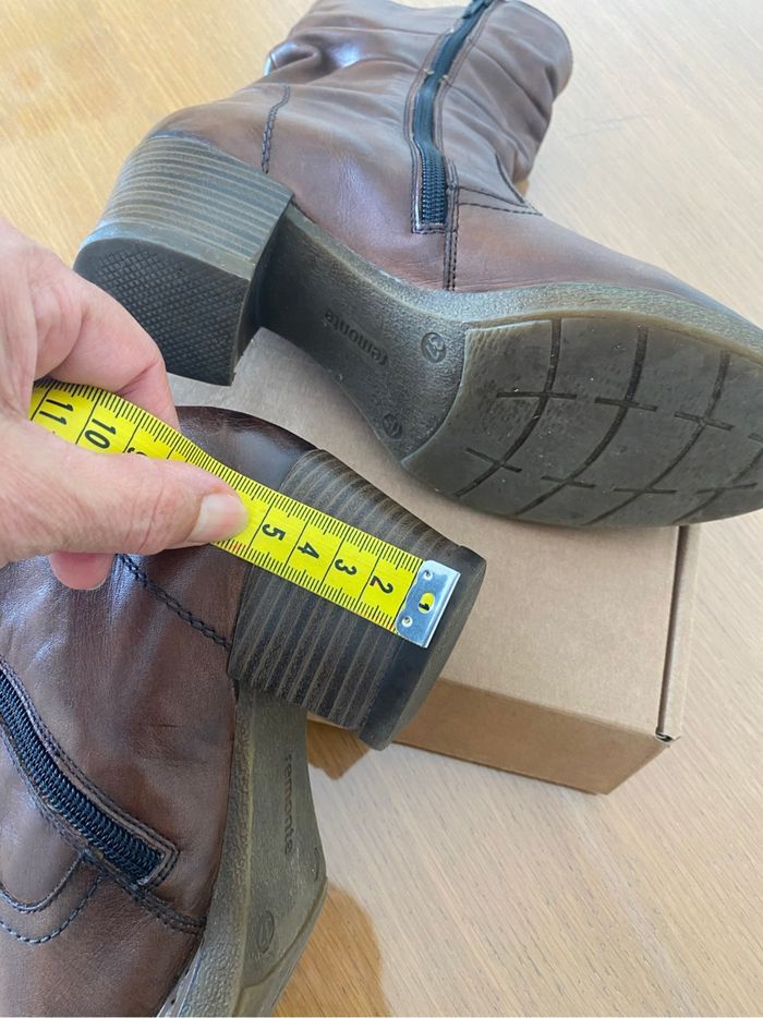 Bottes Remonte  mi haute  marron - photo numéro 5