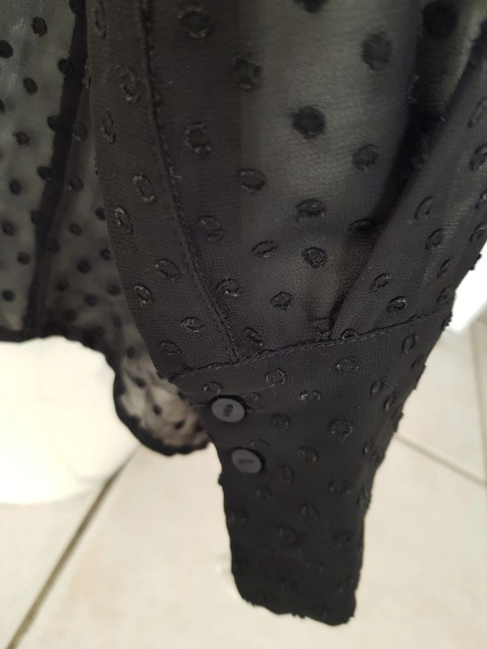 Blouse plumetis  zara - photo numéro 5