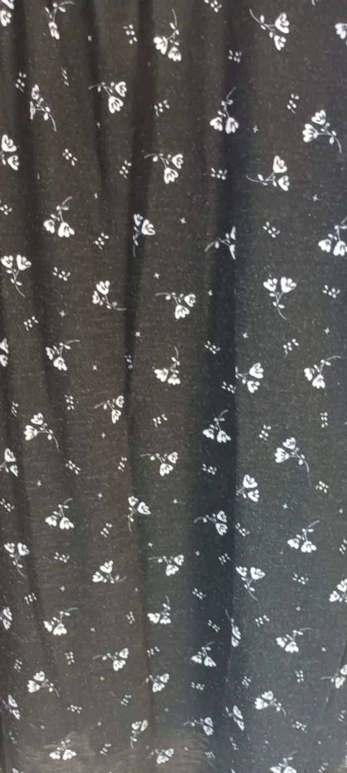 Blouse noir avec motif - photo numéro 3