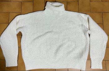 Pull blanc taille s Jennyfer