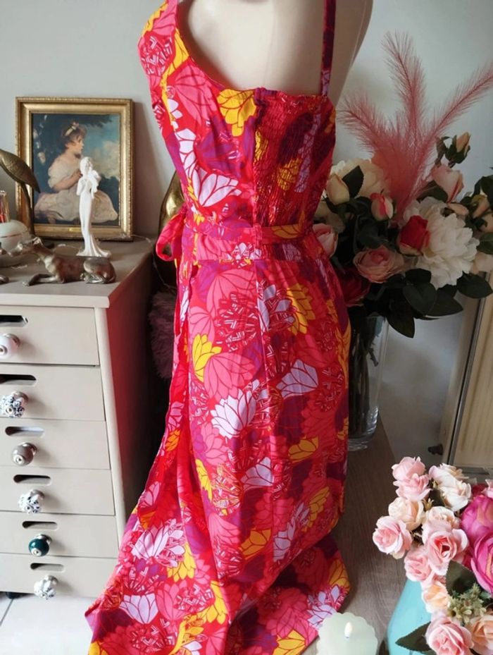 🪷Robe Légère Fleurie La Fiancée du Mékong T40/42🪷 - photo numéro 7