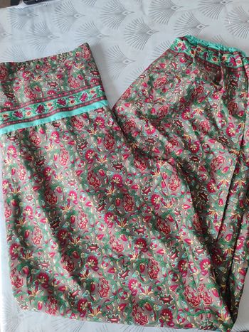 Pantalon léger fluide style sarouel