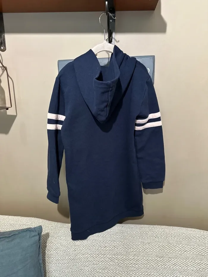 Robe fille à capuche manche longue Gémo 8 ans - photo numéro 3