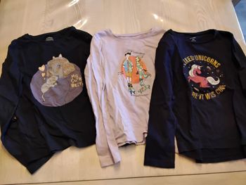 Lot de 3 t-shirt manches longues